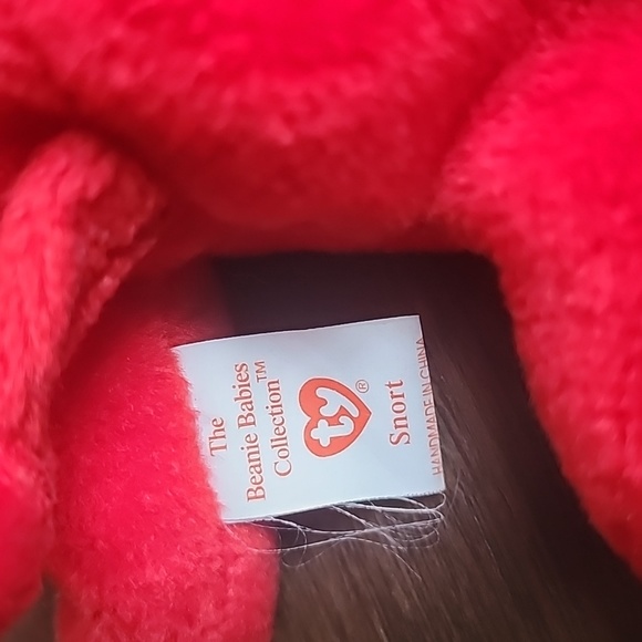 SNORT BEANIE BABY 1995 ULTRA RARE WITH TAG - Picture 3 of 6